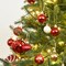 24ct Christmas Ornaments Shatterproof Christmas Ball Ornaments Set (1.57'', Red)